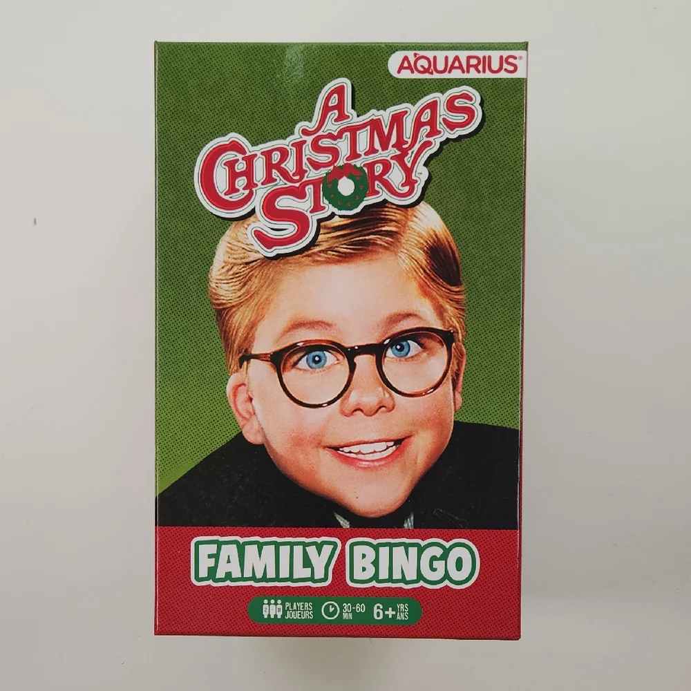 A Christmas Story Family Bingo NWT
